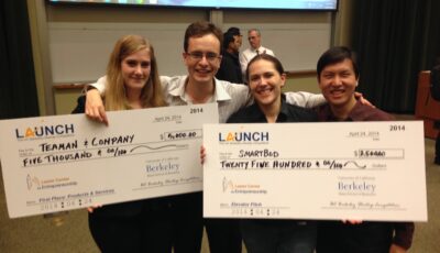 CITRIS Foundry Companies Win at 2014 UC Berkeley Startup Competition (LAUNCH)!
