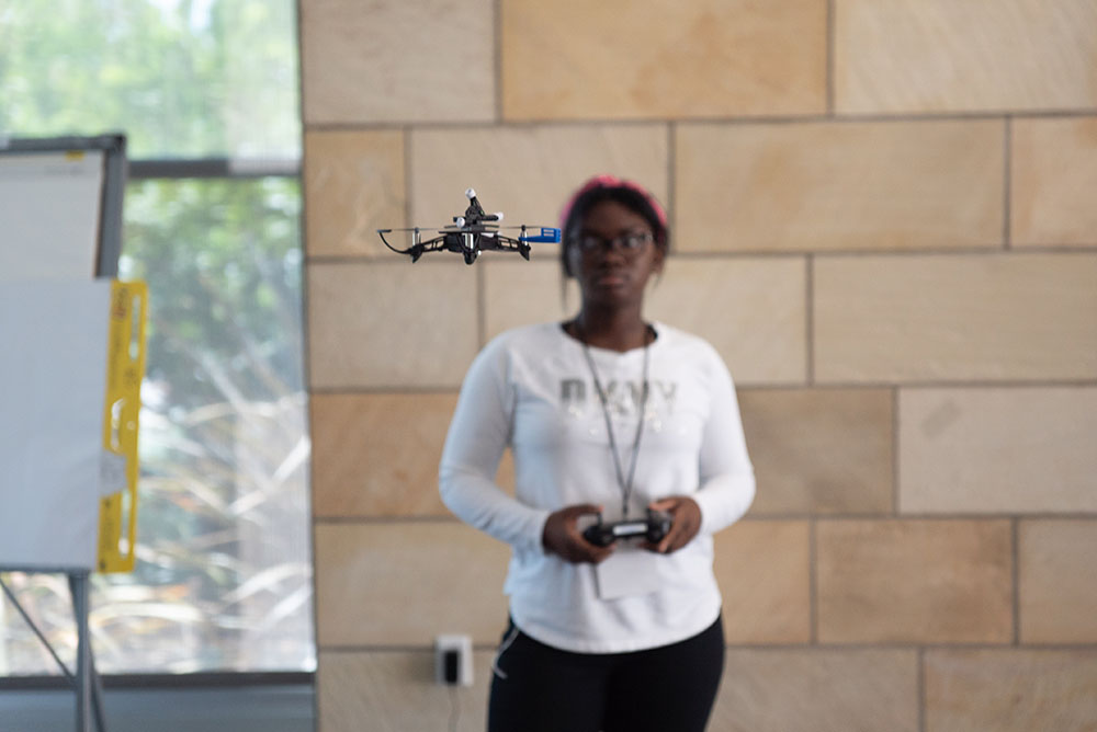 UC Davis launches Drone Academy for high-schoolers. Photo by Adriel Olmos