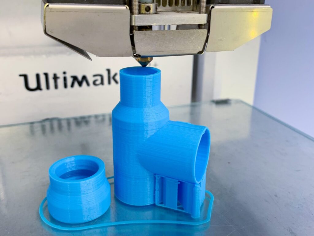 CITRIS Invention Lab - 3D printing of a ventilator part for prototype