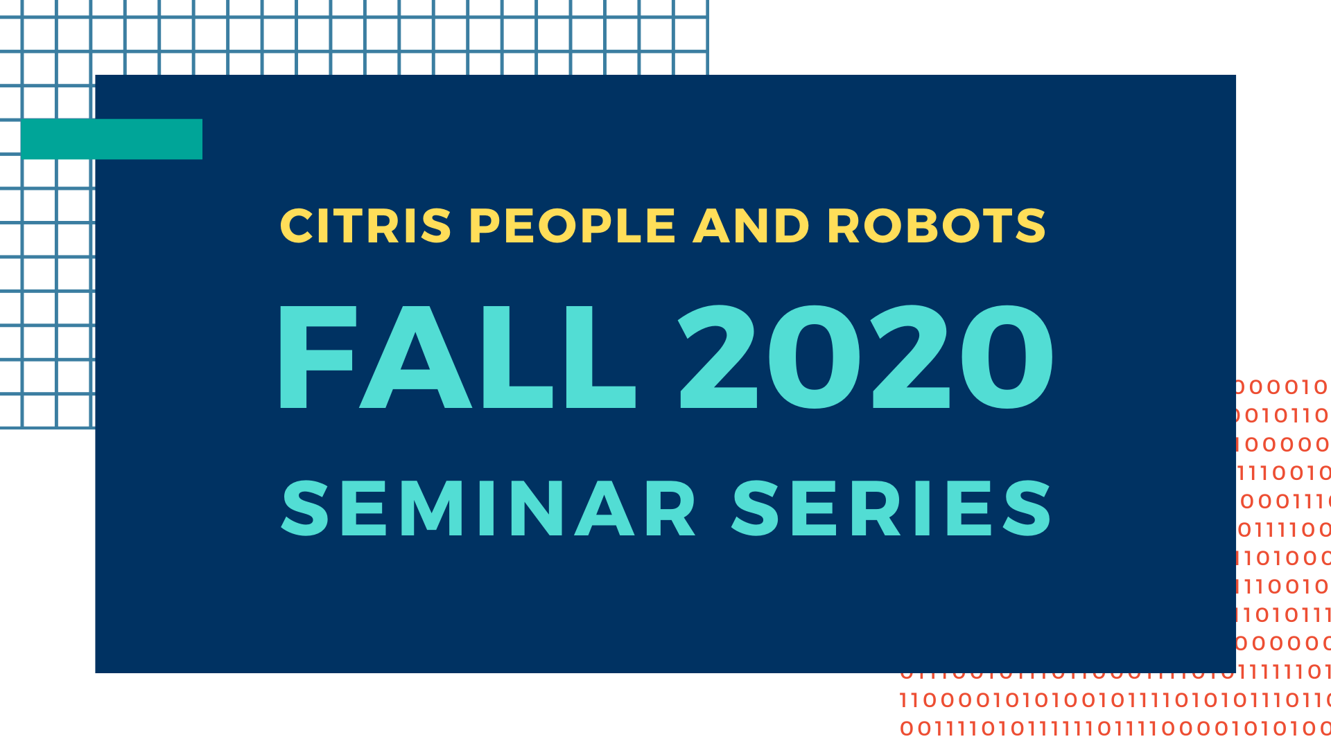 CITRIS People and Robots Seminar Series