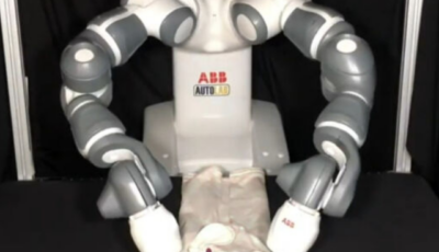 Goldberg’s AUTOLab breaks robotic laundry-folding speed record